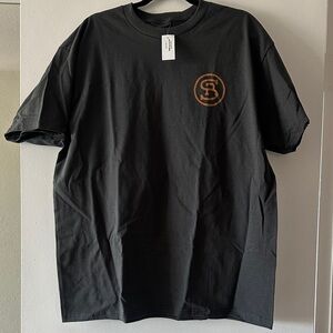 Classic Black Tee with Logo